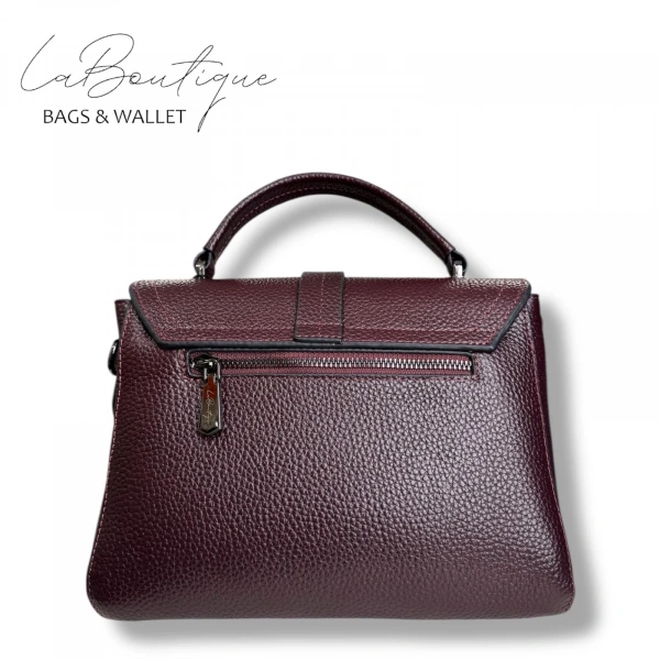 %100 Deri Lb Çanta D-2300 Bordo