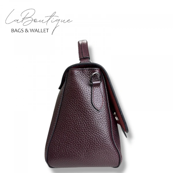 %100 Deri Lb Çanta D-2300 Bordo
