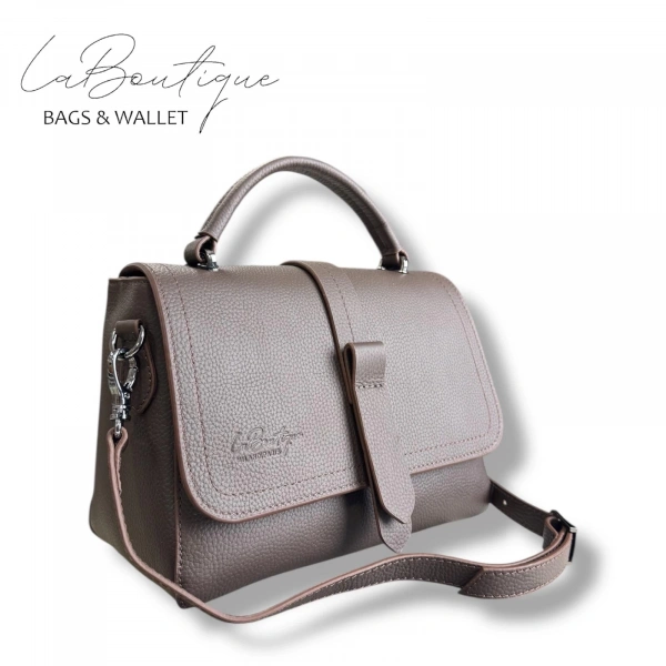 %100 Deri Lb Çanta D-2300 Kahve