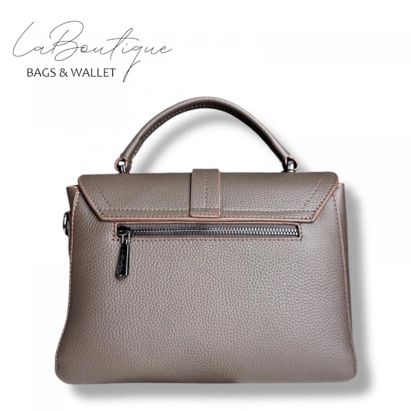 %100 Deri Lb Çanta D-2300 Kahve