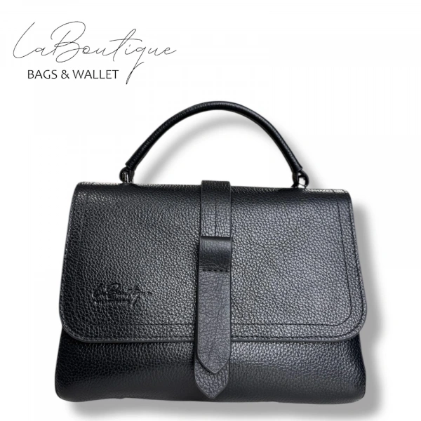 %100 Deri Lb Çanta D-2300 Siyah