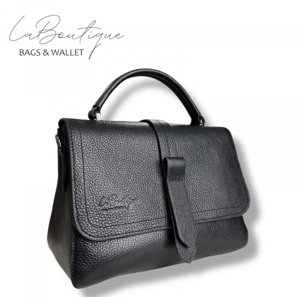 %100 Deri Lb Çanta D-2300 Siyah