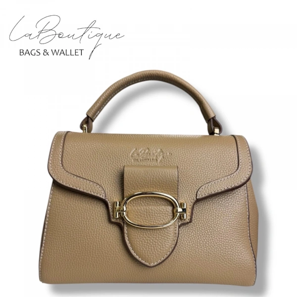 %100 Deri Lb Çanta D-2400 Bisküvi