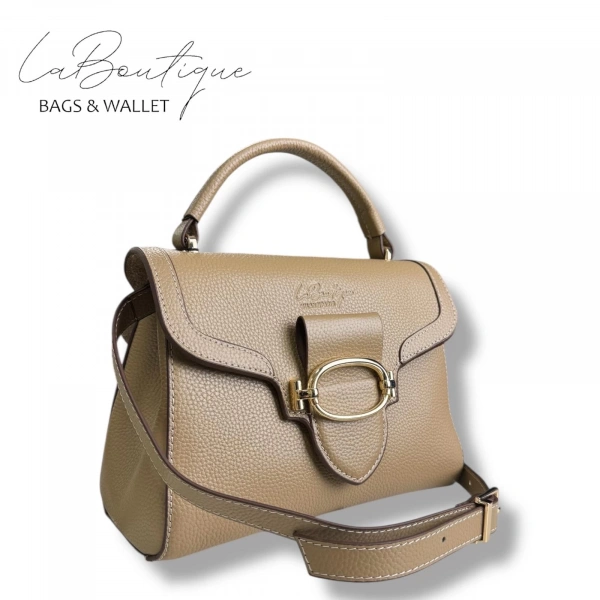 %100 Deri Lb Çanta D-2400 Bisküvi