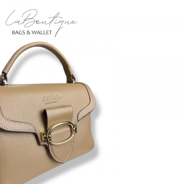 %100 Deri Lb Çanta D-2400 Bisküvi
