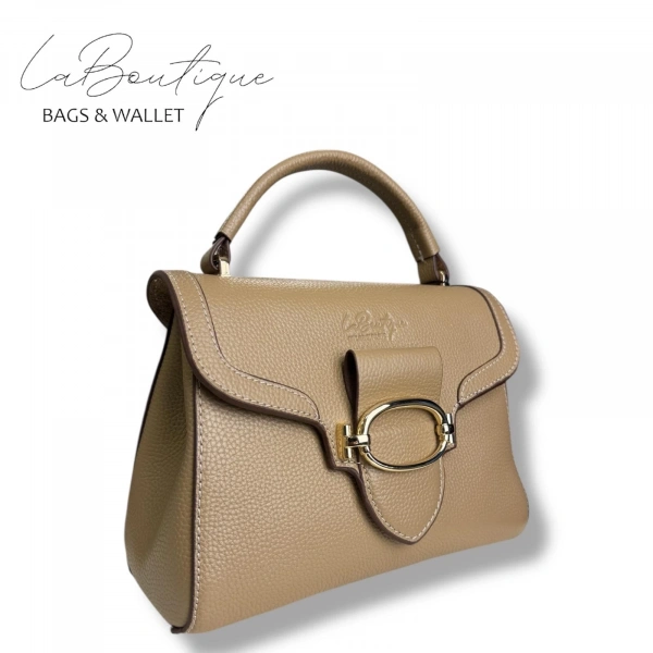 %100 Deri Lb Çanta D-2400 Bisküvi