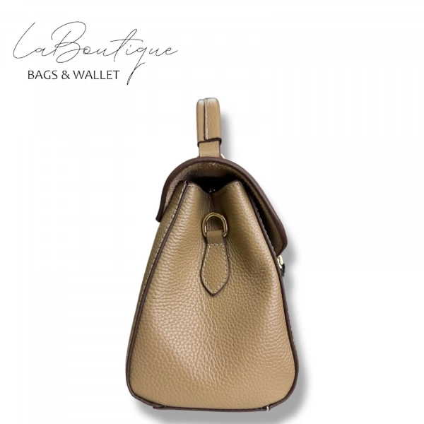 %100 Deri Lb Çanta D-2400 Bisküvi