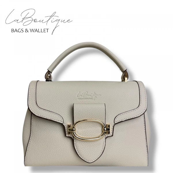 %100 Deri Lb Çanta D-2400 Krem