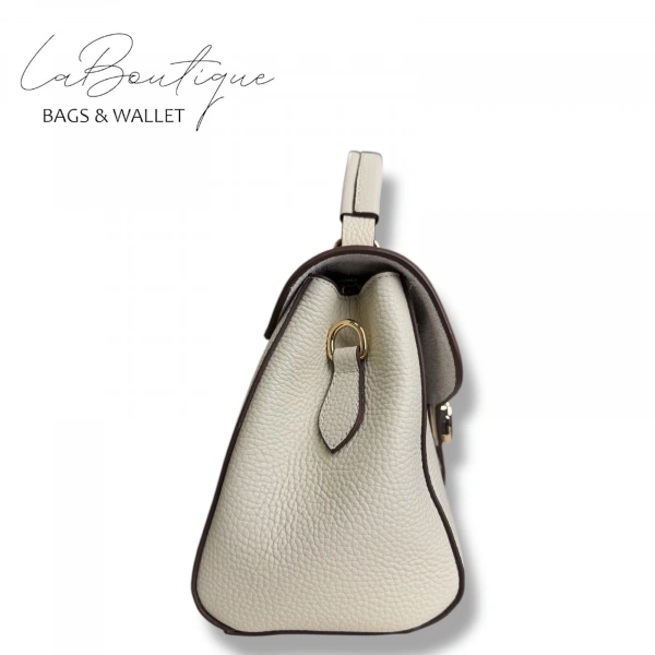 %100 Deri Lb Çanta D-2400 Krem