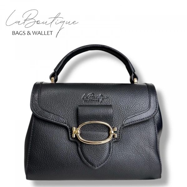 %100 Deri Lb Çanta D-2400 Siyah