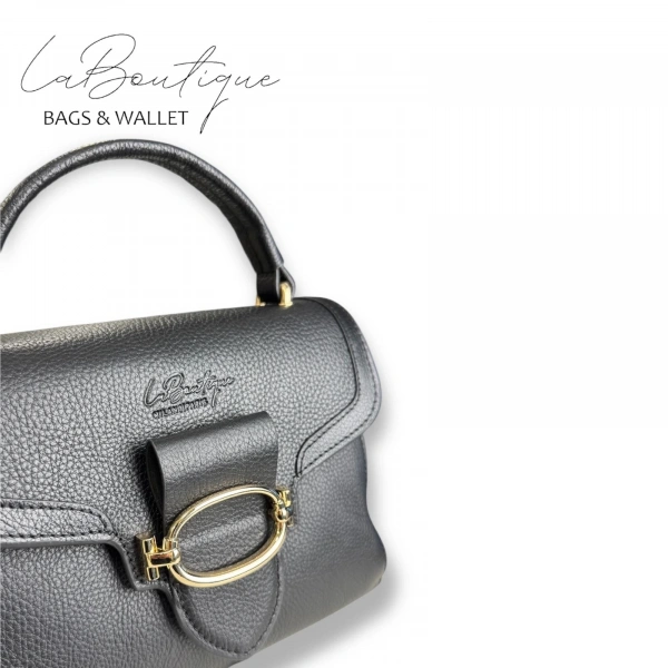 %100 Deri Lb Çanta D-2400 Siyah