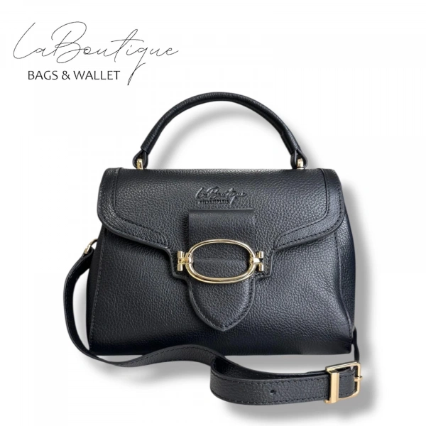 %100 Deri Lb Çanta D-2400 Siyah