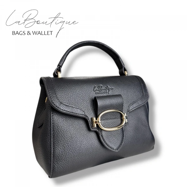 %100 Deri Lb Çanta D-2400 Siyah