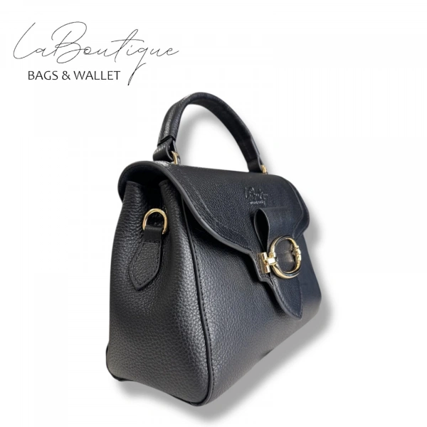 %100 Deri Lb Çanta D-2400 Siyah