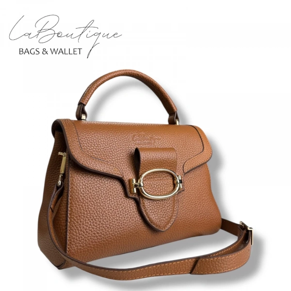 %100 Deri Lb Çanta D-2400 Taba