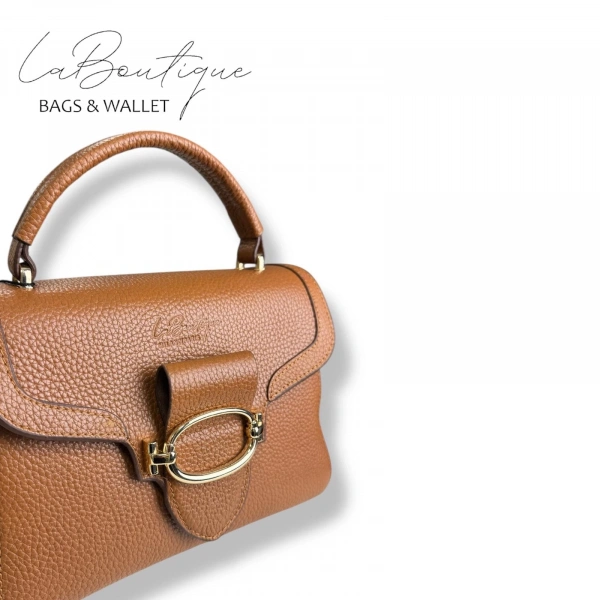 %100 Deri Lb Çanta D-2400 Taba