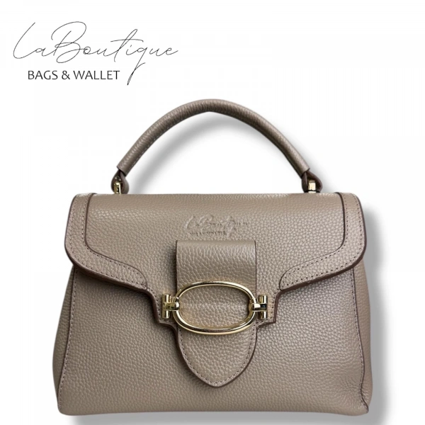 %100 Deri Lb Çanta D-2400 Vizon