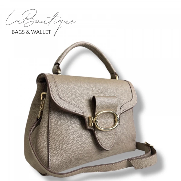 %100 Deri Lb Çanta D-2400 Vizon