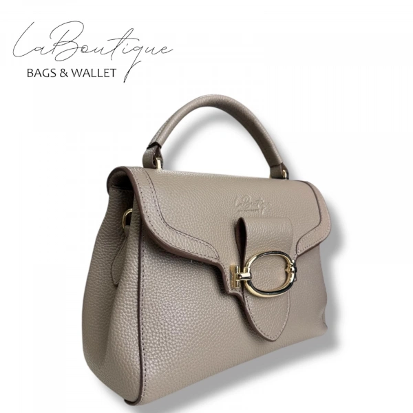 %100 Deri Lb Çanta D-2400 Vizon