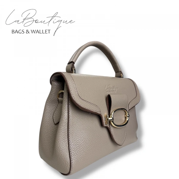 %100 Deri Lb Çanta D-2400 Vizon