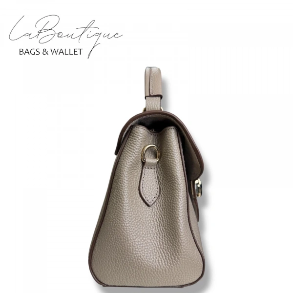 %100 Deri Lb Çanta D-2400 Vizon