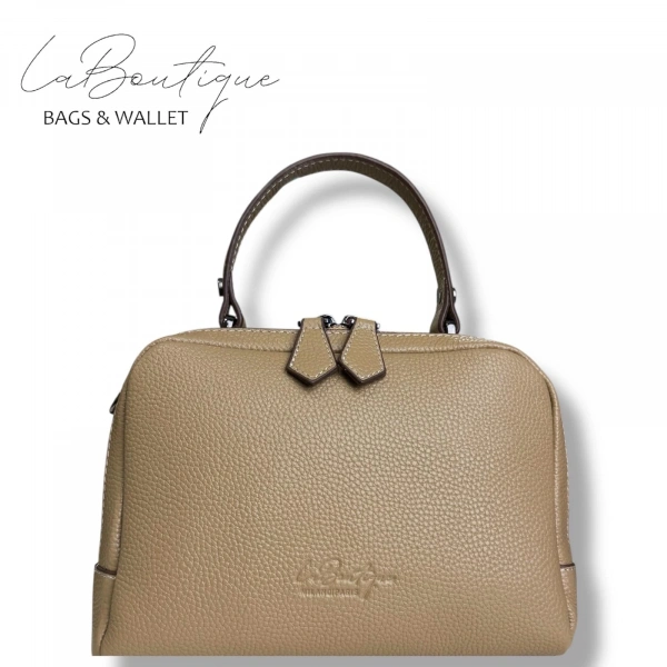 %100 Deri Lb Çanta D-2500 Bisküvi