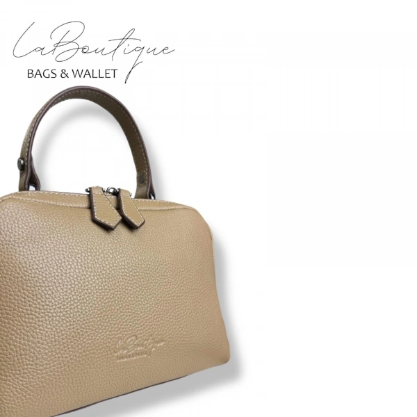 %100 Deri Lb Çanta D-2500 Bisküvi