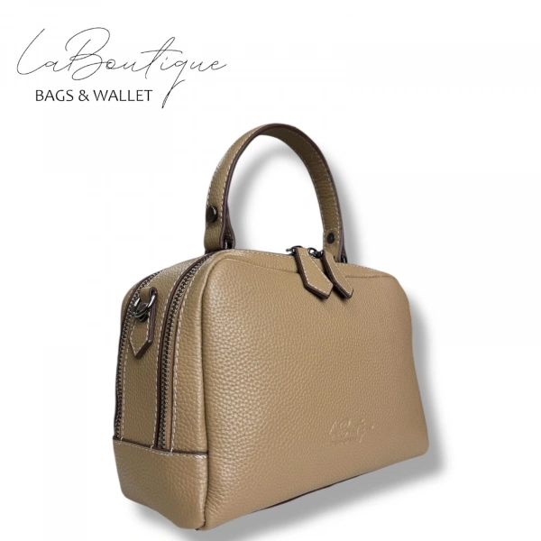 %100 Deri Lb Çanta D-2500 Bisküvi
