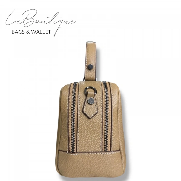 %100 Deri Lb Çanta D-2500 Bisküvi