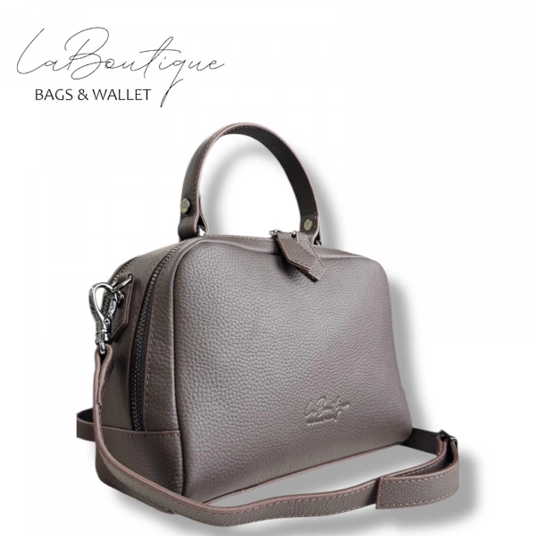 %100 Deri Lb Çanta D-2500 Kahve
