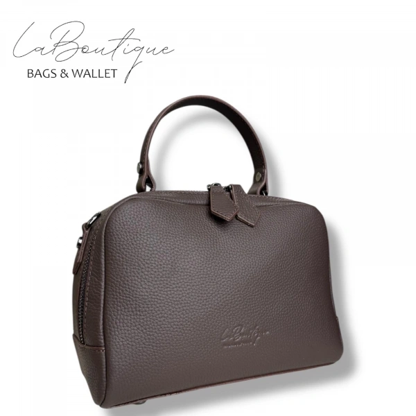 %100 Deri Lb Çanta D-2500 Kahve