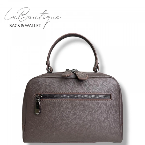 %100 Deri Lb Çanta D-2500 Kahve