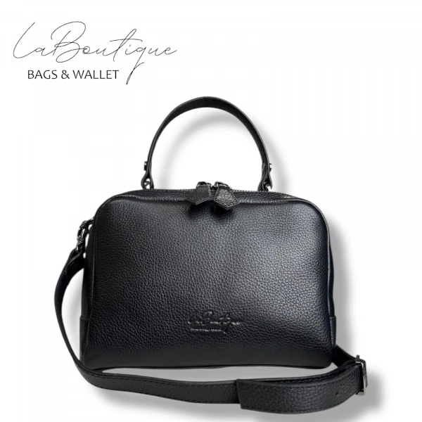 %100 Deri Lb Çanta D-2500 Siyah