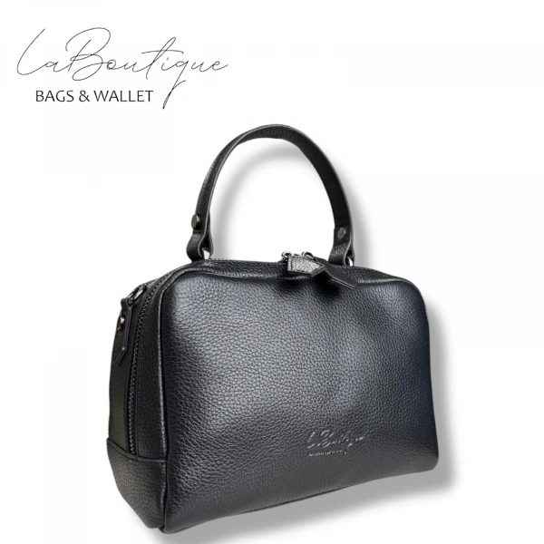 %100 Deri Lb Çanta D-2500 Siyah