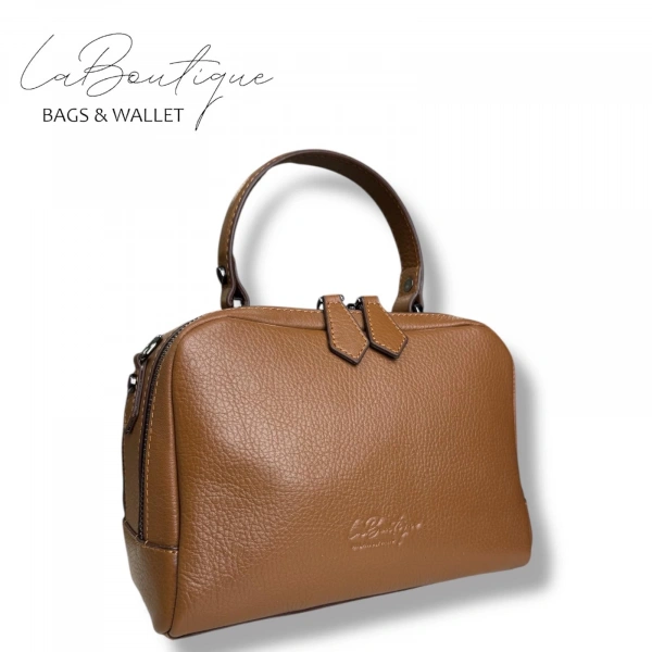 %100 Deri Lb Çanta D-2500 Taba