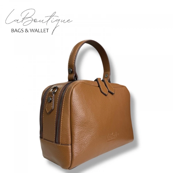 %100 Deri Lb Çanta D-2500 Taba