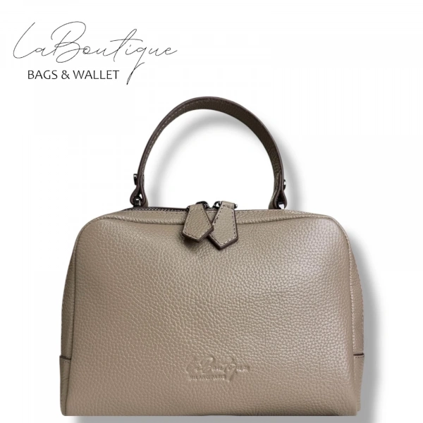 %100 Deri Lb Çanta D-2500 Vizon