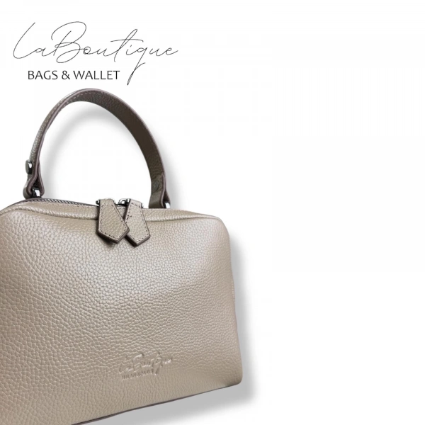 %100 Deri Lb Çanta D-2500 Vizon