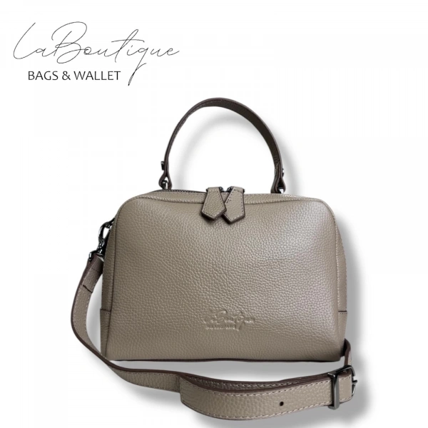 %100 Deri Lb Çanta D-2500 Vizon