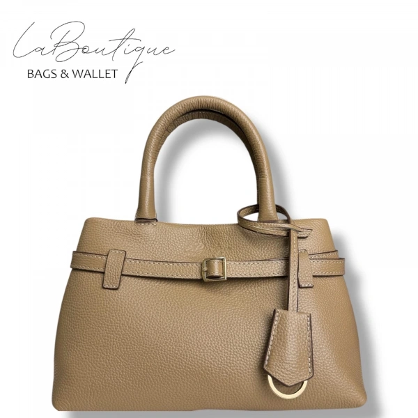 %100 Deri Lb Çanta D-2750 Bisküvi