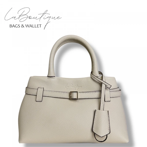 %100 Deri Lb Çanta D-2750 Krem