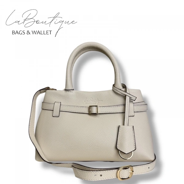 %100 Deri Lb Çanta D-2750 Krem