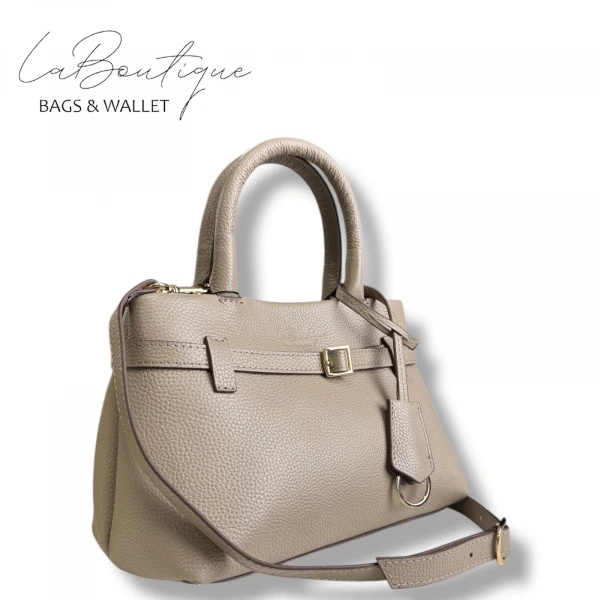 %100 Deri Lb Çanta D-2750 Vizon