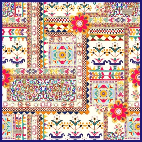 2233-01 Sura İpek 90x90