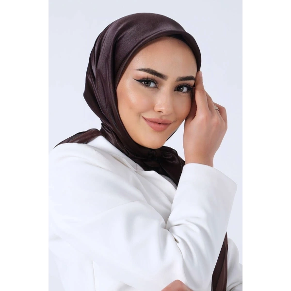 V-51 Kristal Saten Eşarp