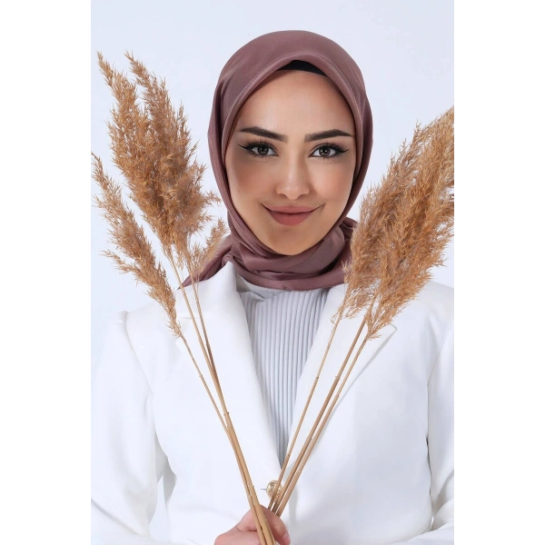 V-53 Kristal Saten Eşarp