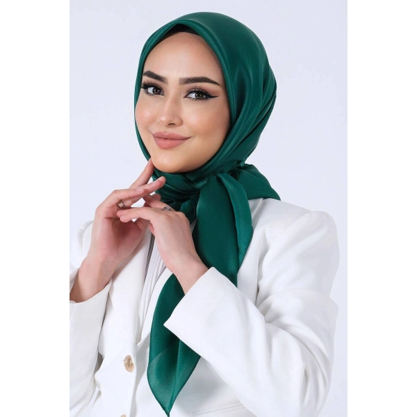 V-43 Kristal Saten Eşarp