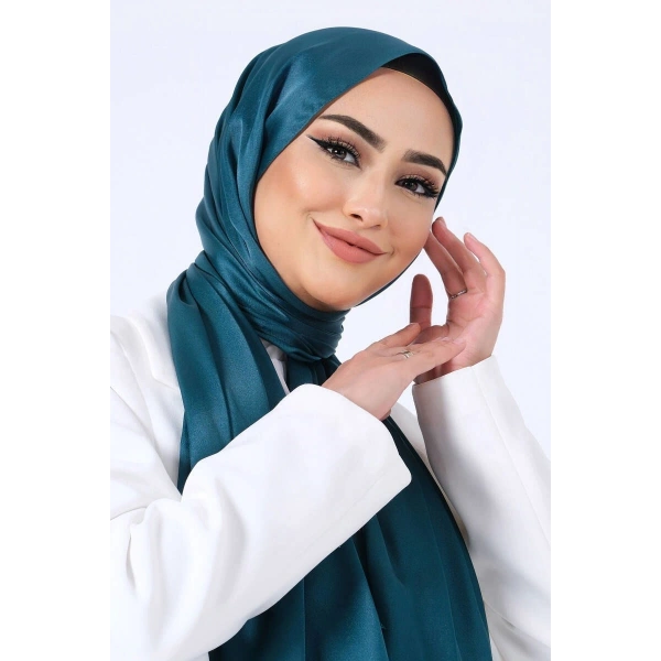 V-42 Kristal Saten Eşarp