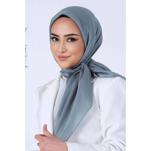 V-48 Kristal Saten Eşarp