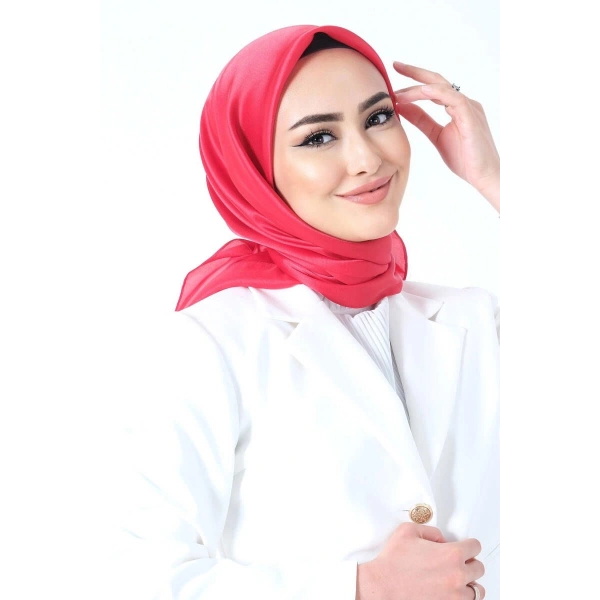 V-38 Kristal Saten Eşarp